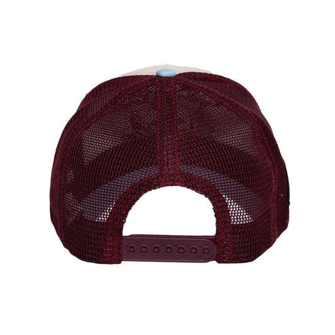 King Kerosin Tiki Lagoon cap off white/blue KING KEROSIN MOTOVEIKALS 21