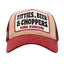 King Kerosin Tities, Beer & Choppers cap light brown KING KEROSIN MOTOVEIKALS 21