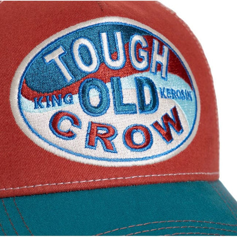 King Kerosin Tough old crow cap red&blue KING KEROSIN MOTOVEIKALS 21