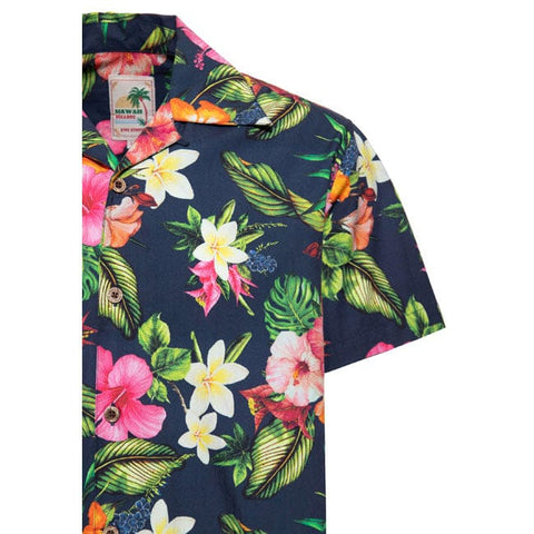 King Kerosin Tropcial flowers hawaii shirt KING KEROSIN MOTOVEIKALS 21