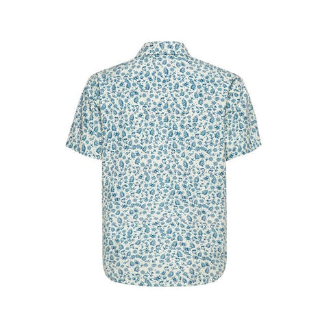 King Kerosin Vintage Sea Pattern t-shirt off white KING KEROSIN MOTOVEIKALS 21