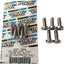 Kit Rotor To Hub Frnt Chr DRAG SPECIALTIES DRAG SPECIALTIES MOTOVEIKALS 21