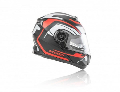 Ķivere ACERBIS Flup-Up Serel black/red S ACERBIS MOTOVEIKALS 21