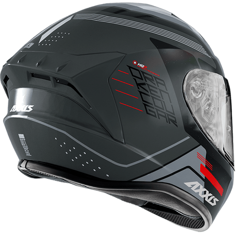 Ķivere AXXIS Draken Cougar C2 pelēka / matēta 2XL AXXIS MOTOVEIKALS 21