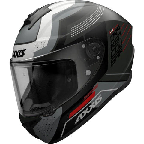 Ķivere AXXIS FF112C Draken S Cougar C2 pelēka matēta L AXXIS MOTOVEIKALS 21