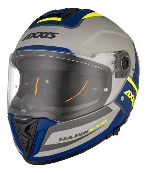 Ķivere AXXIS HAWK Evo SV DAYTONA FF122 C2 gray matte AXXIS MOTOVEIKALS 21