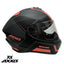 Ķivere Full Face AXXIS DRAKEN S SONAR B5 salmon color AXXIS MOTOVEIKALS 21