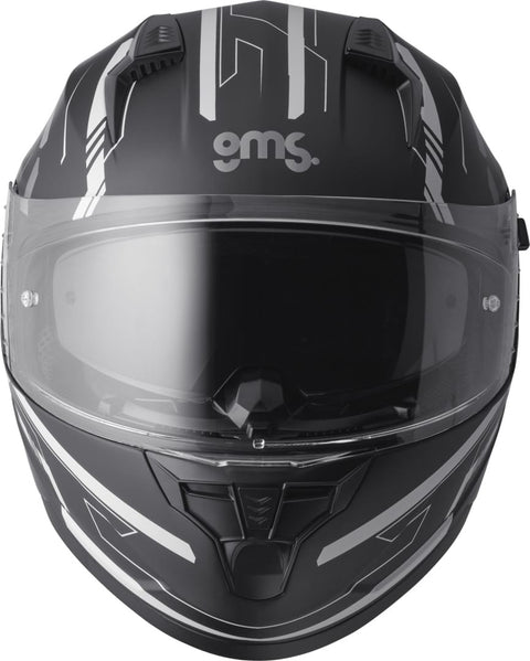 Ķivere GMS Hexago Graphic matt grey GMS MOTOVEIKALS 21
