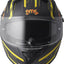 Ķivere GMS Hexago Graphic yellow orange GMS MOTOVEIKALS 21