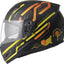 Ķivere GMS Hexago Graphic yellow orange GMS MOTOVEIKALS 21