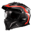 Ķivere LS2 DRIFTER OF606 TRIALITY gloss black red 2XL LS2 MOTOVEIKALS 21