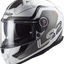 Ķivere LS2 FF811 VECTOR II METRIC gloss white titanium silver L LS2 MOTOVEIKALS 21