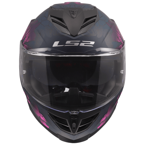 Ķivere LS2 FF818 STORM III BURST black pink LS2 MOTOVEIKALS 21