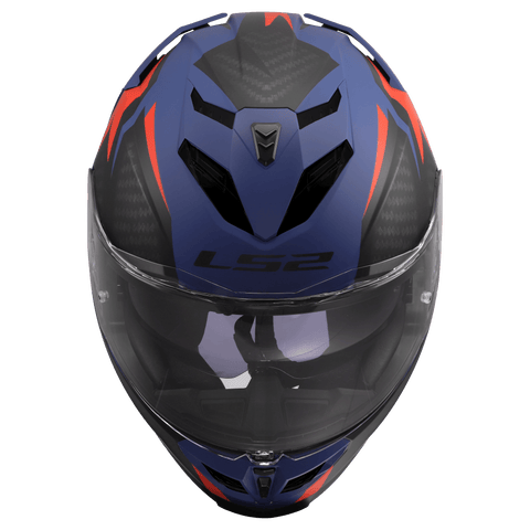 Ķivere LS2 FF818 STORM III DYNAMO blue red LS2 MOTOVEIKALS 21