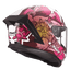 Ķivere LS2 FF820 RAPID III POPPIES II white pink LS2 MOTOVEIKALS 21