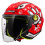 Ķivere LS2 FUNNY II PAWS KID OF622 matte red LS2 MOTOVEIKALS 21