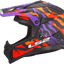 Ķivere LS2 MX708 FAST II GROTESK PURPLE ORANGE LS2 MOTOVEIKALS 21