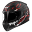 Ķivere LS2 RAPID II FF353 KAIJU matte black red white L LS2 MOTOVEIKALS 21