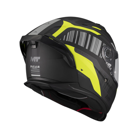 Ķivere MT Helmets Braker SV Cockpit B13 matt black / H-V yellow MT HELMETS MOTOVEIKALS 21