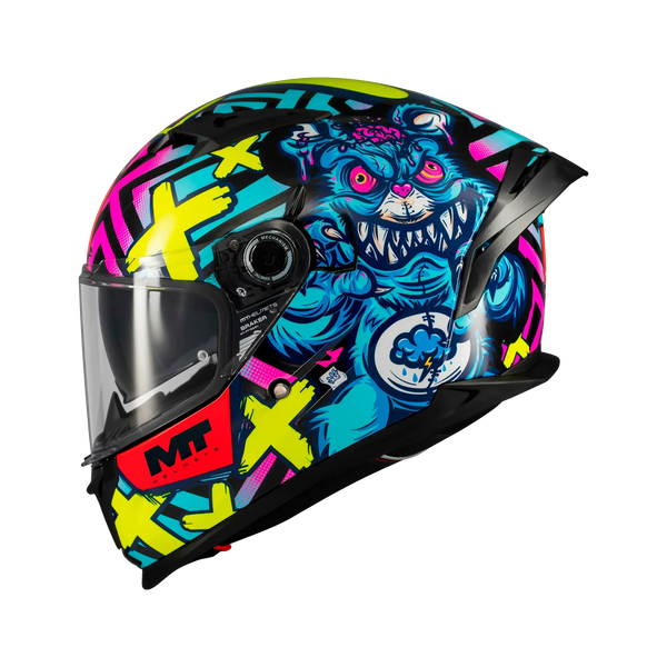 Ķivere MT Helmets BRAKER SV CRAZY TEDDY B7 MT HELMETS MOTOVEIKALS 21