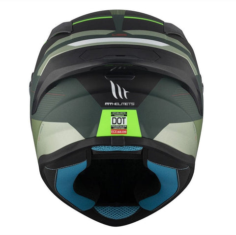 Ķivere MT Helmets full-face TARGO S KAY green black matte L MT HELMETS MOTOVEIKALS 21