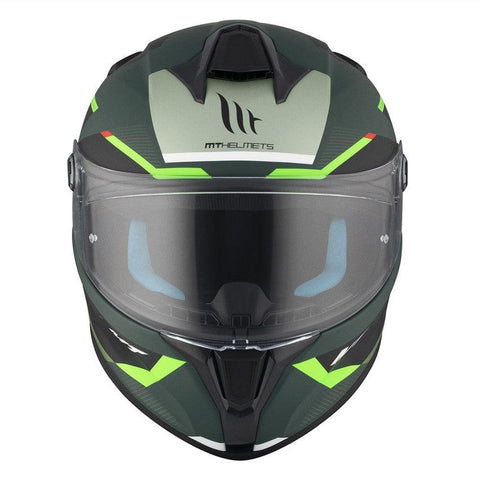 Ķivere MT Helmets full-face TARGO S KAY green black matte L MT HELMETS MOTOVEIKALS 21