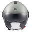 Ķivere MT Helmets Open Face VIALE SV S A12 solid gloss grey L MT HELMETS MOTOVEIKALS 21