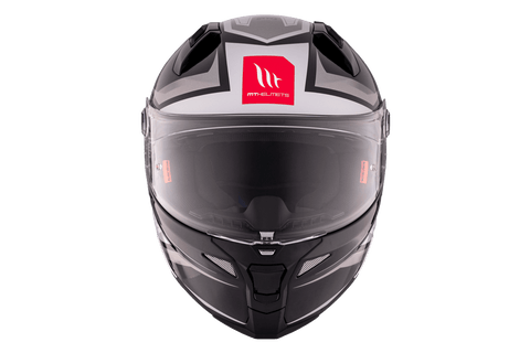 Ķivere MT Helmets REVENGE 2 S HATAX B2 black / white / grey L MT HELMETS MOTOVEIKALS 21