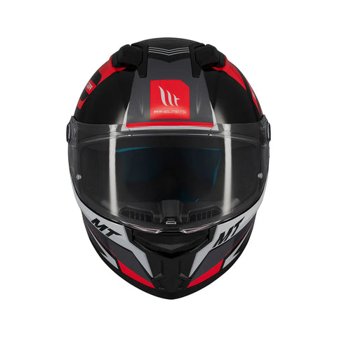 Ķivere MT Helmets Stinger 2 Tron B15 gloss black / red MT HELMETS MOTOVEIKALS 21