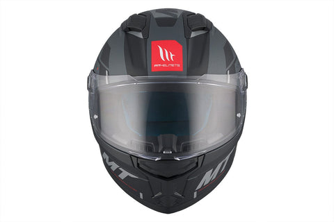 Ķivere MT Helmets STINGER 2 ZIVZE C2 FF126 matte black / grey L MT HELMETS MOTOVEIKALS 21