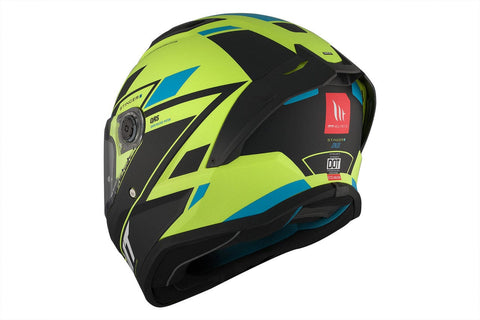 Ķivere MT Helmets STINGER 2 ZIVZE C3 FF126 fluor matte L MT HELMETS MOTOVEIKALS 21