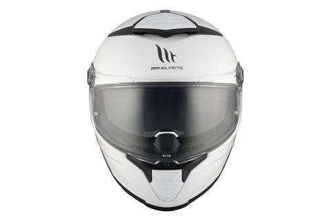 Ķivere MT Helmets THUNDER 4SV solid A0 gloss pearl white L MT HELMETS MOTOVEIKALS 21