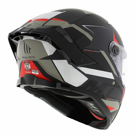 Ķivere MT Helmets THUNDER4 SV EXEO B5 matte red L MT HELMETS MOTOVEIKALS 21