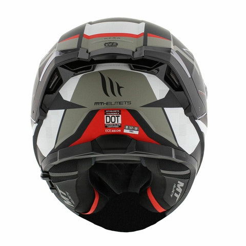 Ķivere MT Helmets THUNDER4 SV EXEO B5 matte red L MT HELMETS MOTOVEIKALS 21