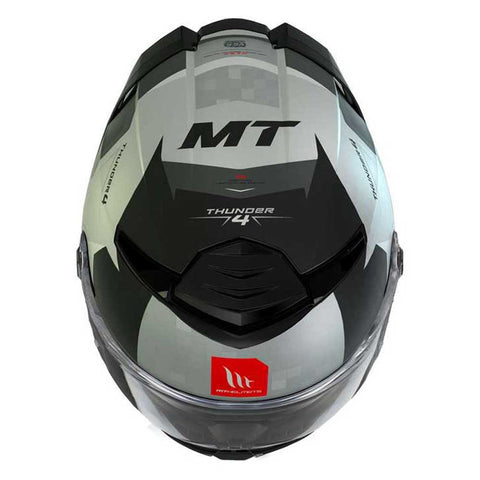 Ķivere MT Helmets THUNDER4 SV EXEO C2 grey gloss M MT HELMETS MOTOVEIKALS 21