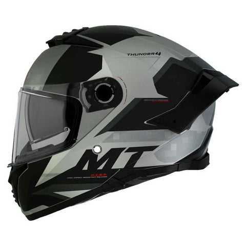 Ķivere MT Helmets THUNDER4 SV EXEO C2 grey gloss M MT HELMETS MOTOVEIKALS 21