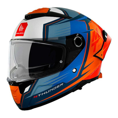 Ķivere MT Helmets THUNDER4 SV Pental B4 matte pearl orange XL MT HELMETS MOTOVEIKALS 21