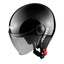 Ķivere Open Face AXXIS SQUARE solid A1 Gloss black M AXXIS MOTOVEIKALS 21