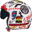 Ķivere Open Face LE MANS 2 SV ANARCHY A0 pērļu balta spīdīga S MT HELMETS MOTOVEIKALS 21