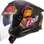 Ķivere Open Face LS2 OF618 VERSO II Wingz black yellow LS2 MOTOVEIKALS 21