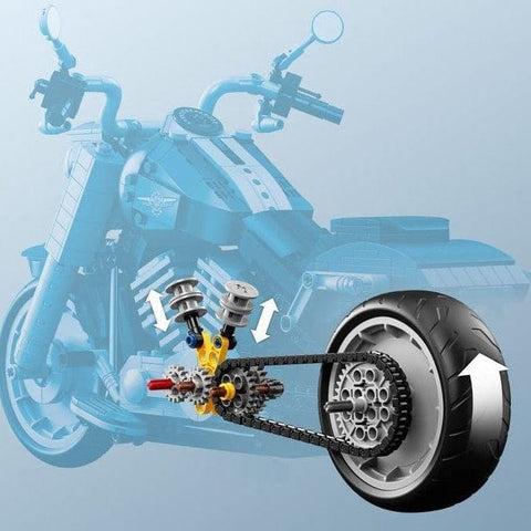 Konstruktors LEGO HARLEY DAVIDSON FATBOY 16+ LEGO MOTOVEIKALS 21