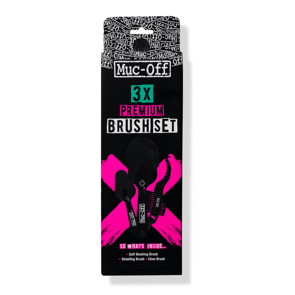 Kopšanas piederumu komplekts 3x Premium Brush Kit Muc-Off 220 MUC-OFF MOTOVEIKALS 21