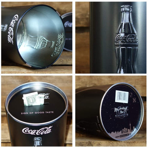 Krājkase Coca-Cola black L NOSTALGIC ART MOTOVEIKALS 21