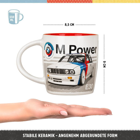 Krūze BMW M POWER CAR 330ml NOSTALGIC ART MOTOVEIKALS 21