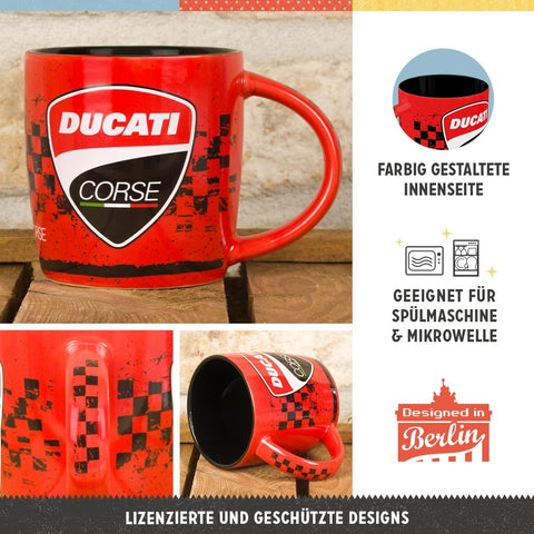 Krūze DUCATI COORSE 330ml NOSTALGIC ART MOTOVEIKALS 21