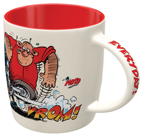 Krūze MOTOMANIA KICK START YOUR DAY NOSTALGIC ART MOTOVEIKALS 21