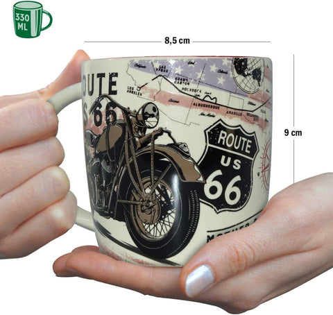 Krūze ROUTE 66 340ml NOSTALGIC ART MOTOVEIKALS 21