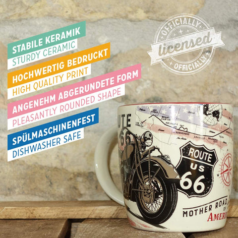 Krūze ROUTE 66 340ml NOSTALGIC ART MOTOVEIKALS 21