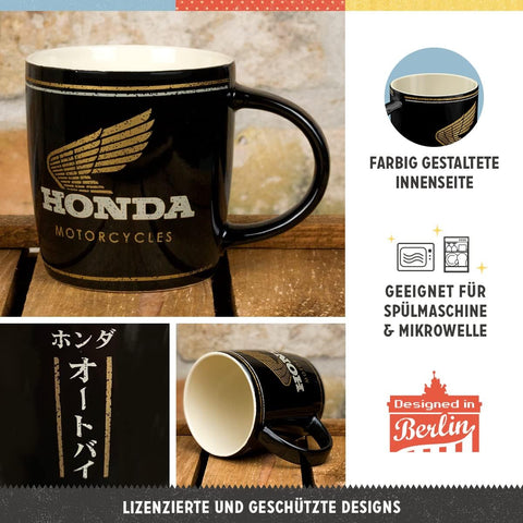Krūzīte HONDA GOLD 340ml NOSTALGIC ART MOTOVEIKALS 21
