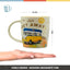 Krūzīte VW Let's GET AWAY dāvanu kastītē NOSTALGIC ART MOTOVEIKALS 21